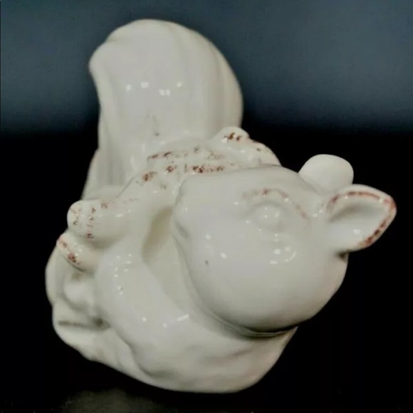 STONEWARE SOUTHERN LIVING SQUIRREL SALT AND PEPPER SHAKER SET NEW IN BOX - Picture 6 of 8